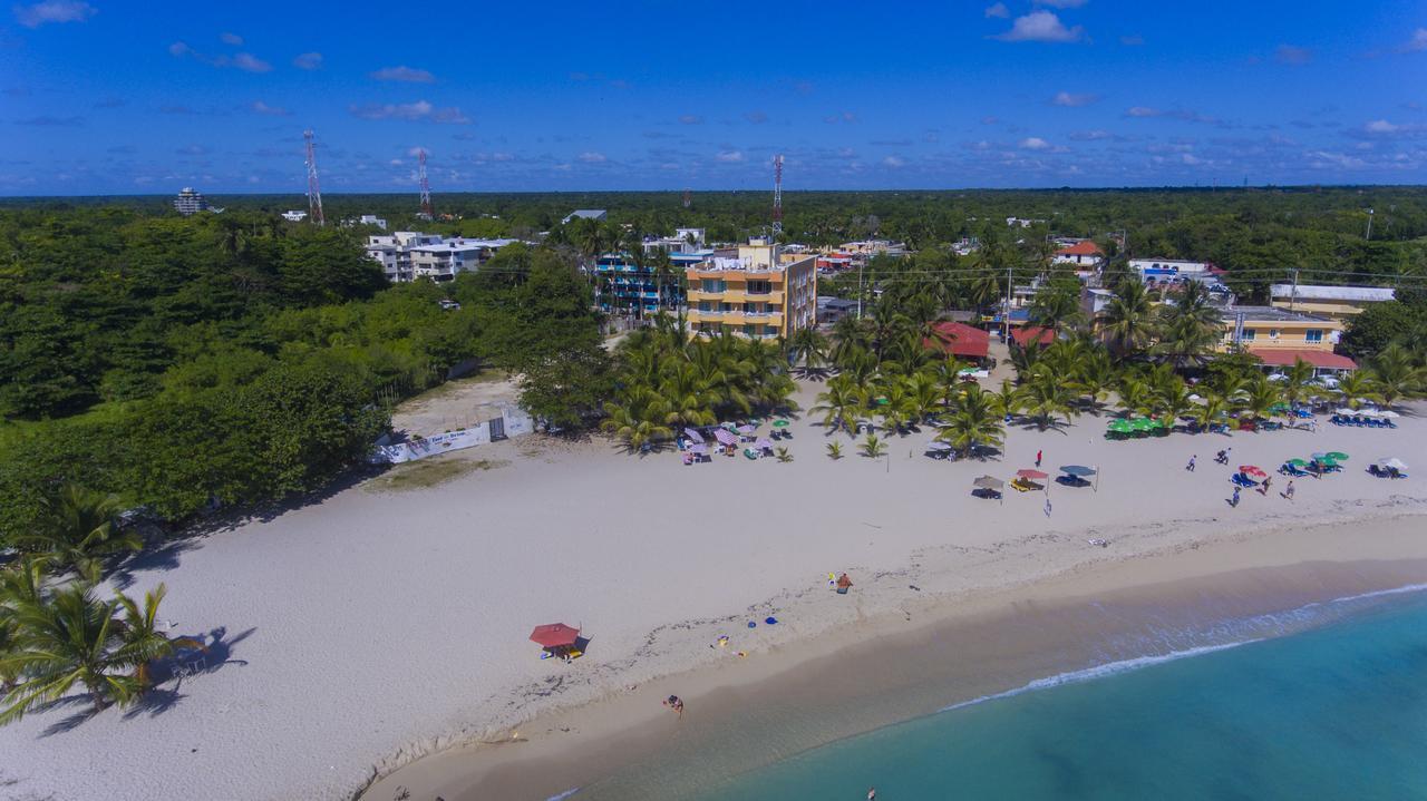 Aparta Hotel Caribe Paraiso Juan Dolio Bagian luar foto